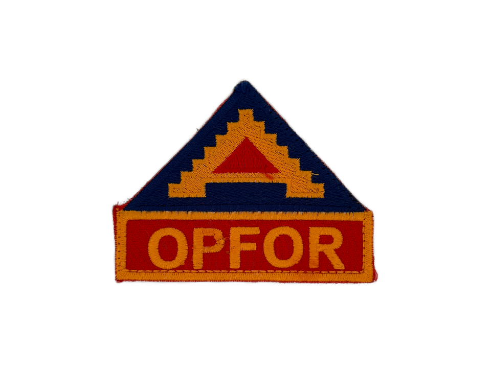 [From the Archives] 1st Battalion, 4th Infantry Regiment, U.S. Army, OPFOR patch